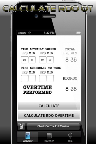 Cop's Overtime Calculator - Free screenshot 3