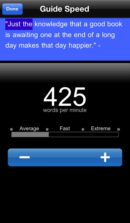 QuickReader Lite - eBook Reader with Speed Reading screenshot-4