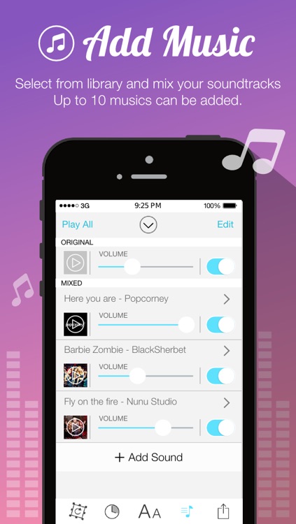 Pic Music for Instagram - Pic Play Music Musical on Picture with Text or Caption or Quote