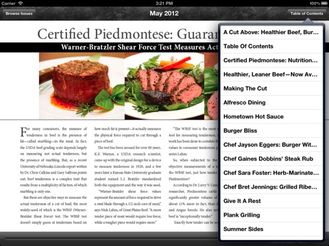 Certified Piedmontese screenshot 4