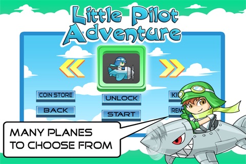 Little Limbo Pilot Adventure - Shark airplane Skies battle screenshot 3