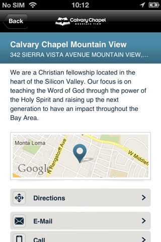 Calvary Chapel Mountain View screenshot 4