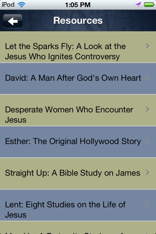 Greek InterVarsity Mobile Edition screenshot 3