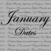 January's Dates