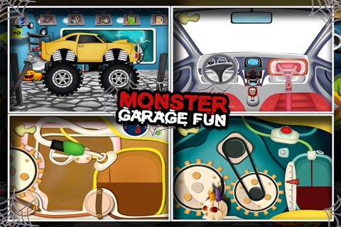 Monster Car Garage Fun screenshot 4