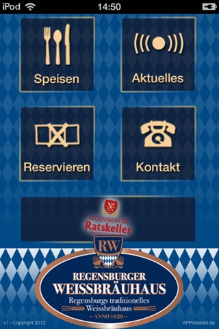 Regensburger Weissbräuhaus screenshot 2