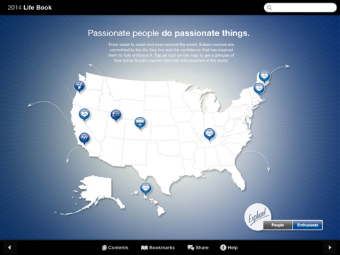 Subaru 2014 Life Book Dynamic Brochure screenshot 2