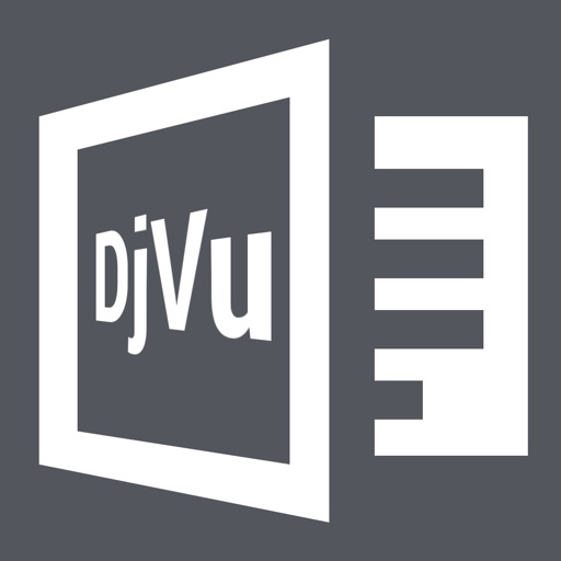 DjVu Book Reader for iPhone icon