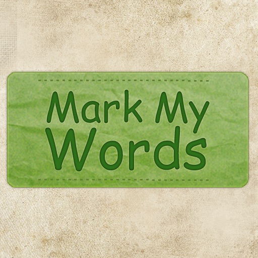 Mark My Words iOS App