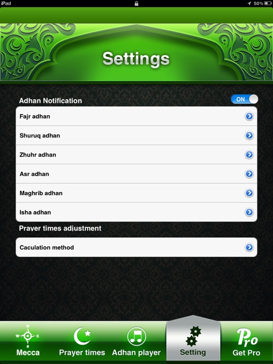 Compass for Islamic Prayers HD Free screenshot-3