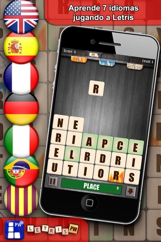 Letris Power: Word puzzle game screenshot 4