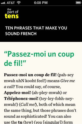 French For Dummies - Official How To Book, Interactive Edition screenshot 3