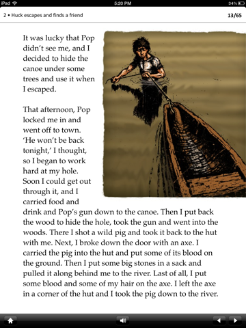 Huckleberry Finn Oxford Bookworms Stage 2 Reader for iPad Huckleberry Finn Oxford Bookworms Stage 2 Reader for iPad