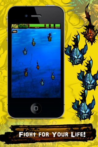 Fish Monsters : The scary ocean predators game screenshot 2