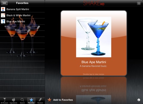 SHAKE-HD - Martini Recipes screenshot 4