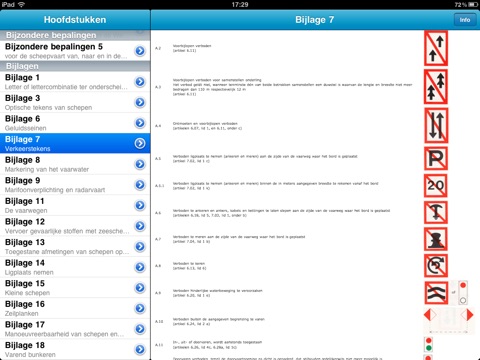 BinnenvaartPolitieReglement voor de iPad screenshot 3