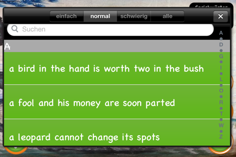 Proverbs English screenshot 2