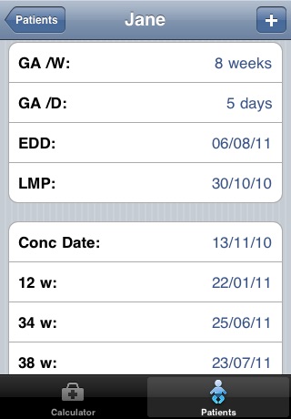 Gestational Age Calculator screenshot 4