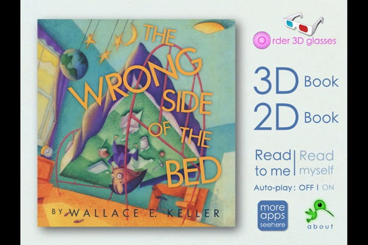3D Storybook - The Wrong Side of the Bed in 3D!