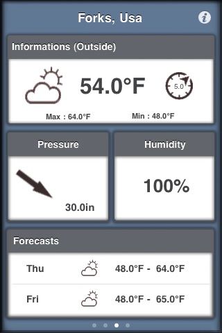 Digital Weather Station screenshot 2