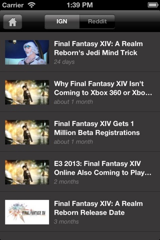 IGN App For Final Fantasy XIV: A Realm Reborn screenshot 2