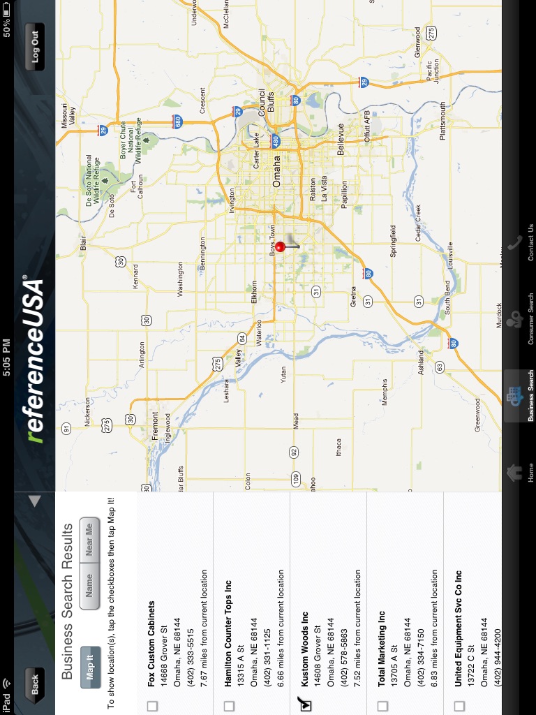 ReferenceUSA for iPad screenshot 4
