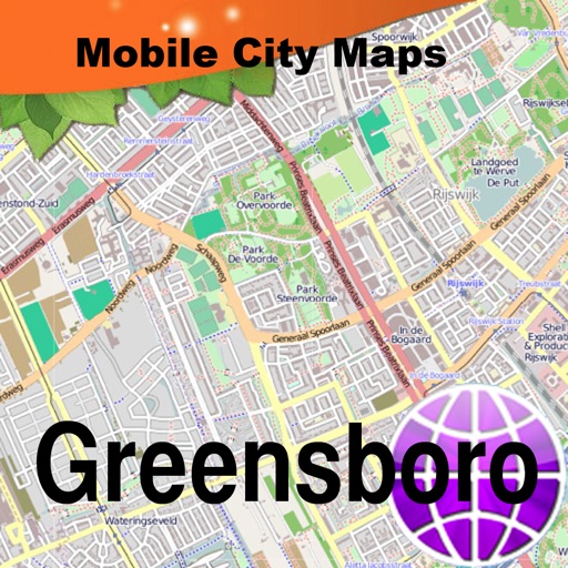 Greensboro Street Map icon