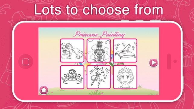 Princess Coloring Book FREE(圖2)-速報App