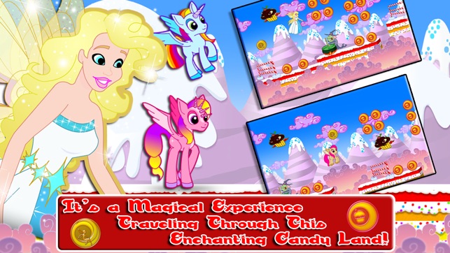 My Little Rainbow Unicorn & Pony Rush - FREE Girls Game(圖1)-速報App