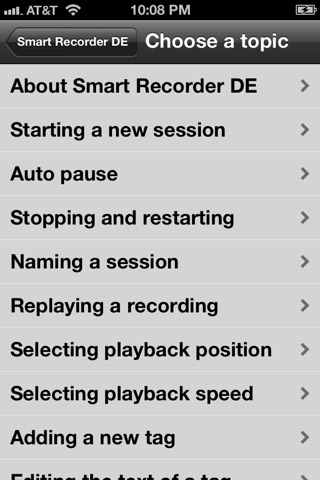 Smart Recorder DE Classic Lite - The free music and voice recording app screenshot 3