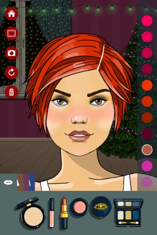 Christmas Walks!! Dress Up, Make Up and Hair Styling game for girls screenshot 4