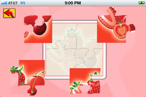 Toddler Puzzle Fruits & Veggies screenshot 4