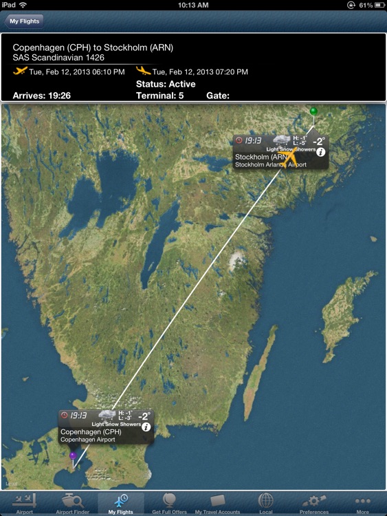 Copenhagen Airport +Flight Tracker CPH