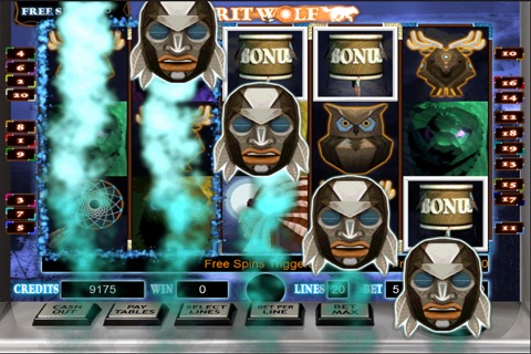 Spirit Wolf HD Slots screenshot 2