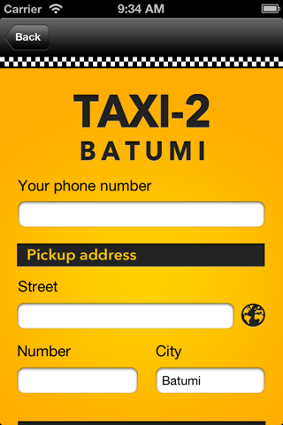 Taxi-2 Batumi screenshot 2