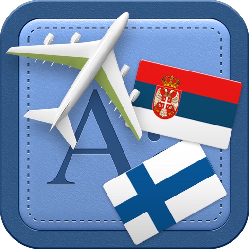 Traveller Dictionary and Phrasebook Serbian - Finnish icon