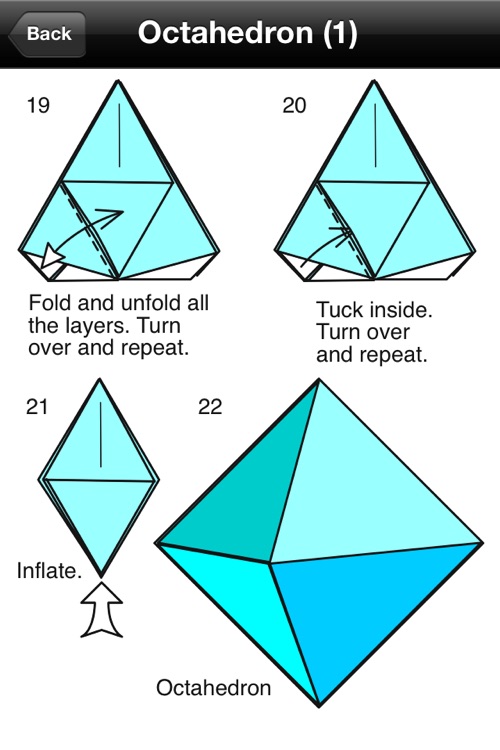 3D Origami Platonic Solids screenshot-3