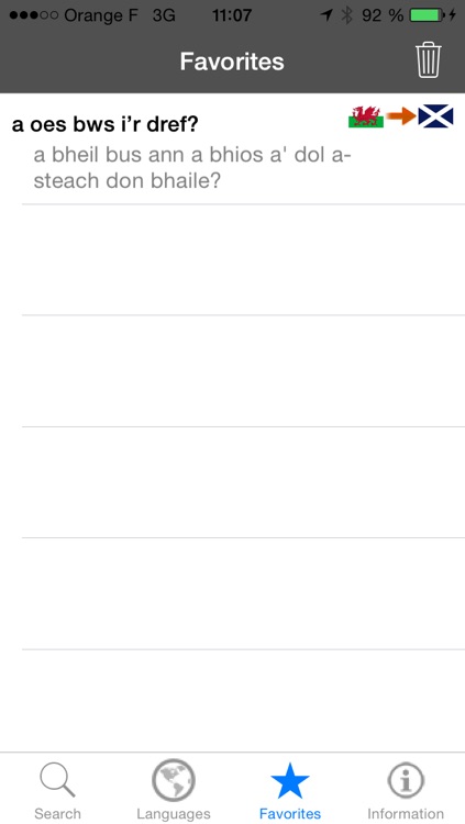 Speak the languages of the Celtic regions: Welsh, Scottish Gaelic, Irish Gaelic, Breton, Galician screenshot-3