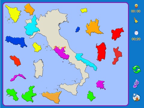 Italy Puzzle Map screenshot 2