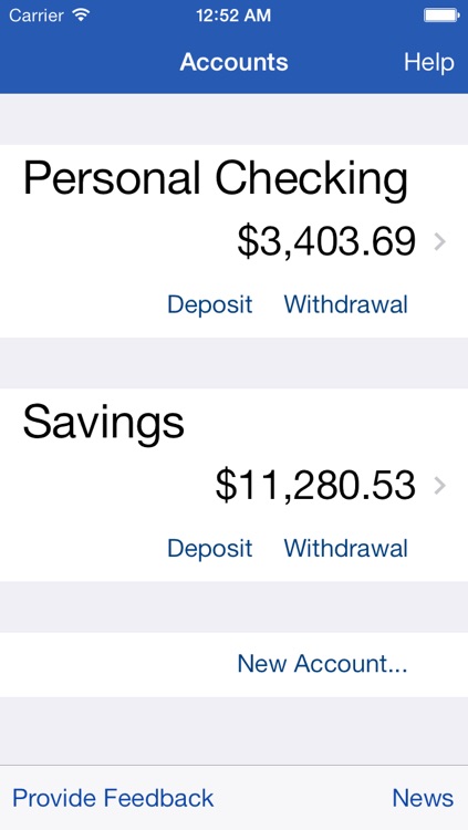 My Checkbook