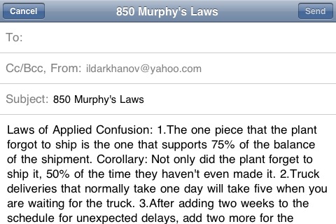850 Murphy's Laws screenshot 4