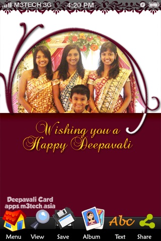 Deepavali Card Lite screenshot 3