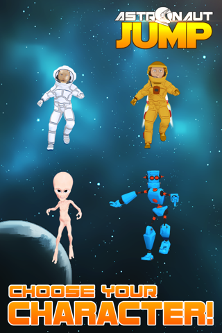 Astronaut Jump Space Galaxy Adventure screenshot 2