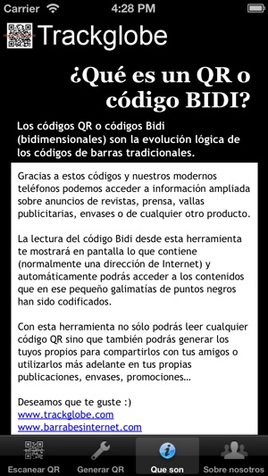 QR Track. Lector y generador de códigos QR y BIDI.(圖2)-速報App