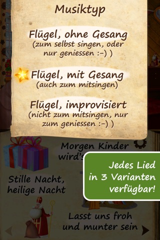 Uber Christmas Carols (German) | sing along screenshot 3