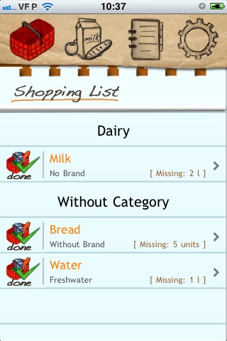 Shopping List * screenshot 3