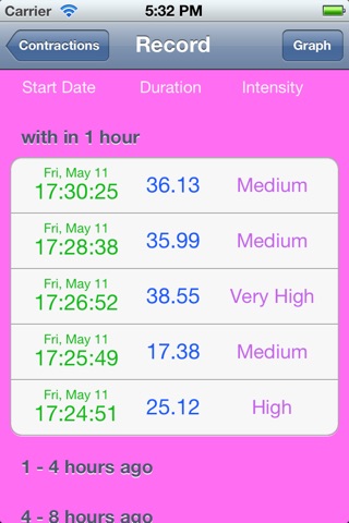 Contraction Record screenshot 4