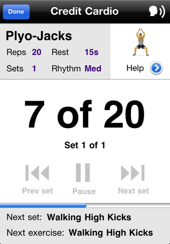 Cardio Workouts Free screenshot 4