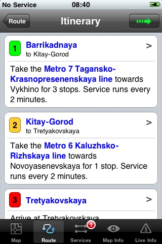 Moscow Metro by Zuti screenshot 3
