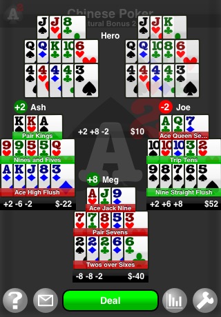Chinese Poker screenshot 2